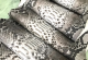 Genuine Python Leather, Natural Python leather, Hide Snake Skin, gray snake Skin, Real Python Leather, Real Snakeskin, Gray python Leather